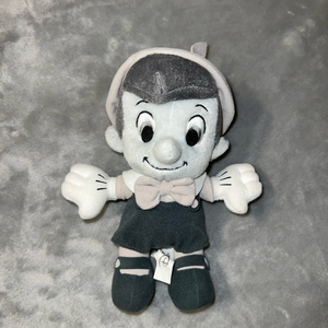 Disney Grey‎ limited-edition Pinocchio plush stuff toy collectible Monochromatic